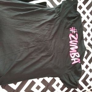Black zumba shirt